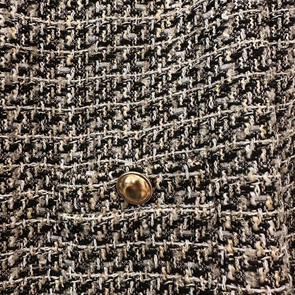 Gold and Black Tweed Jacket - Picture 4 of 5